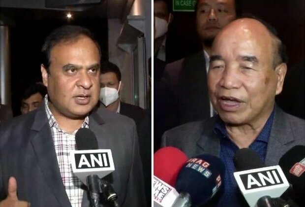 Months after border clash, CMs of Assam, Mizoram dine together in Delhi