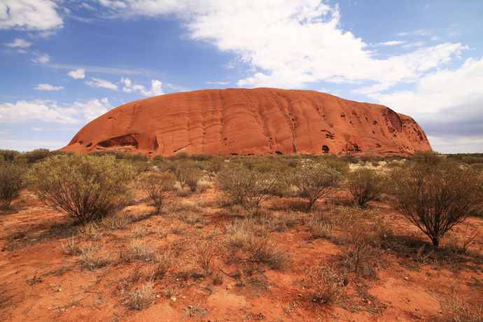 Uluru.