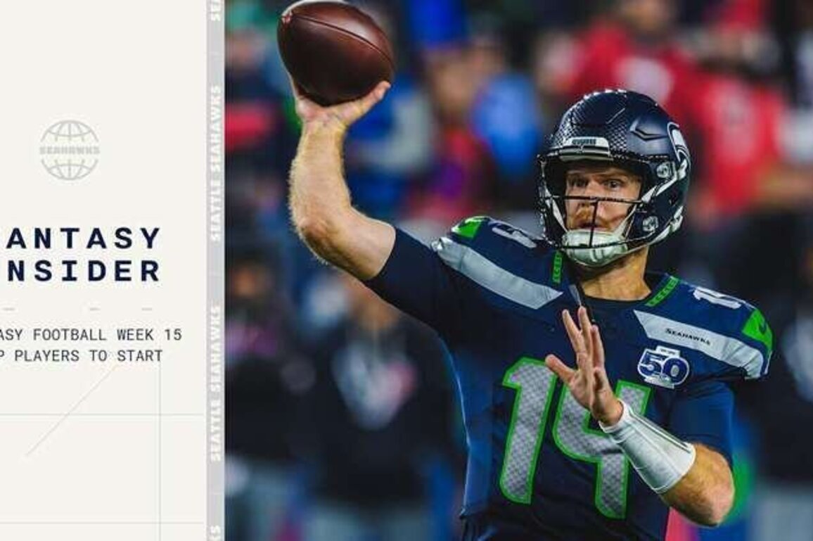 Fantasy Football Week 15 Guide: Best Players To Start