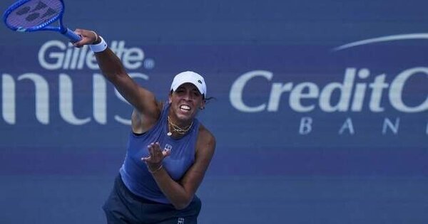 Champ Madison Keys shaky early but advances in Australian Open