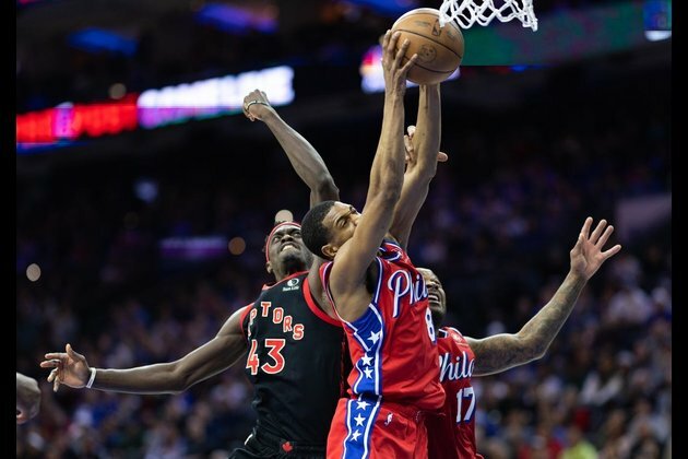 Sixers stave off Raptors to win 2nd straight
