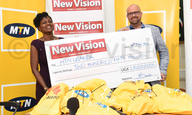 Vision Group pumps sh250m into MTN Kampala Marathon Vision Group pumps sh250m into MTN Kampala Marathon