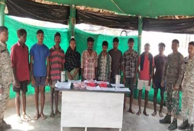 Chhattisgarh: Security forces arrest 18 Naxalites from Bijapur, recover explosives