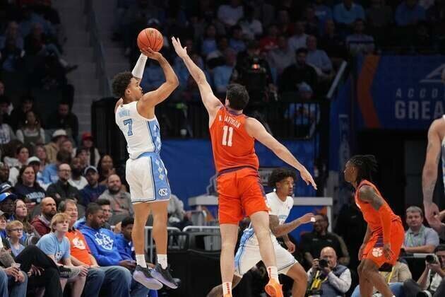 Clemson edges No. 19 UNC, faces No. 1 Duke in ACC semifinals