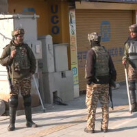Security remains at high-alert in Srinagar's Lal Chowk after killing of Ayatollah Ali Khamenei