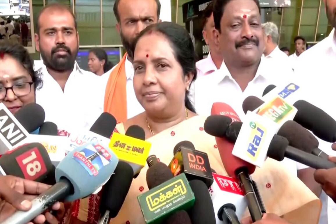 DMK insulted Coimbatore by fielding "tainted" candidate: BJP leader Vanthi Srinivasan