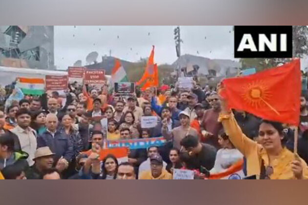 Indian community in Melbourne protest against Pakistan-backed terrorism