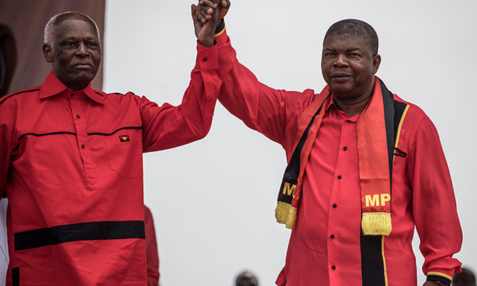 Angola rivalry as veteran Dos Santos casts long shadow Angola rivalry as veteran Dos Santos casts long shadow
