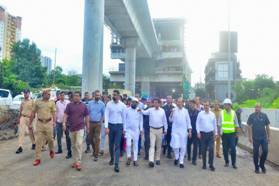 Maharashtra Dy CM Ajit Pawar inspects development projects in Pune