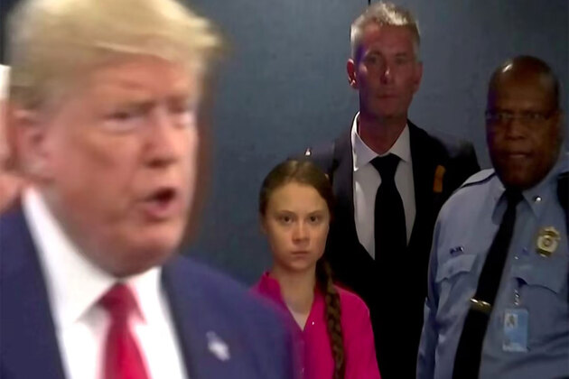 "Has anger management problem, should see a doctor...": Trump on Greta Thunberg