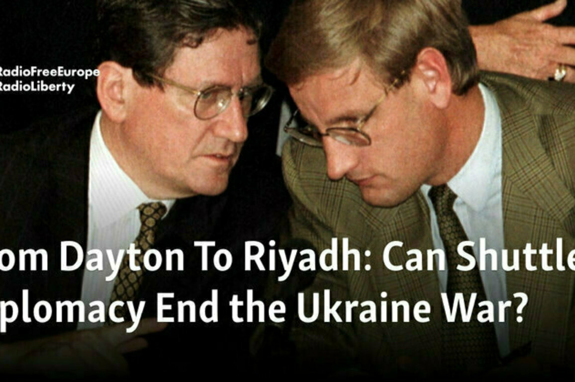 From Dayton To Riyadh: Can Shuttle Diplomacy End the Ukraine War