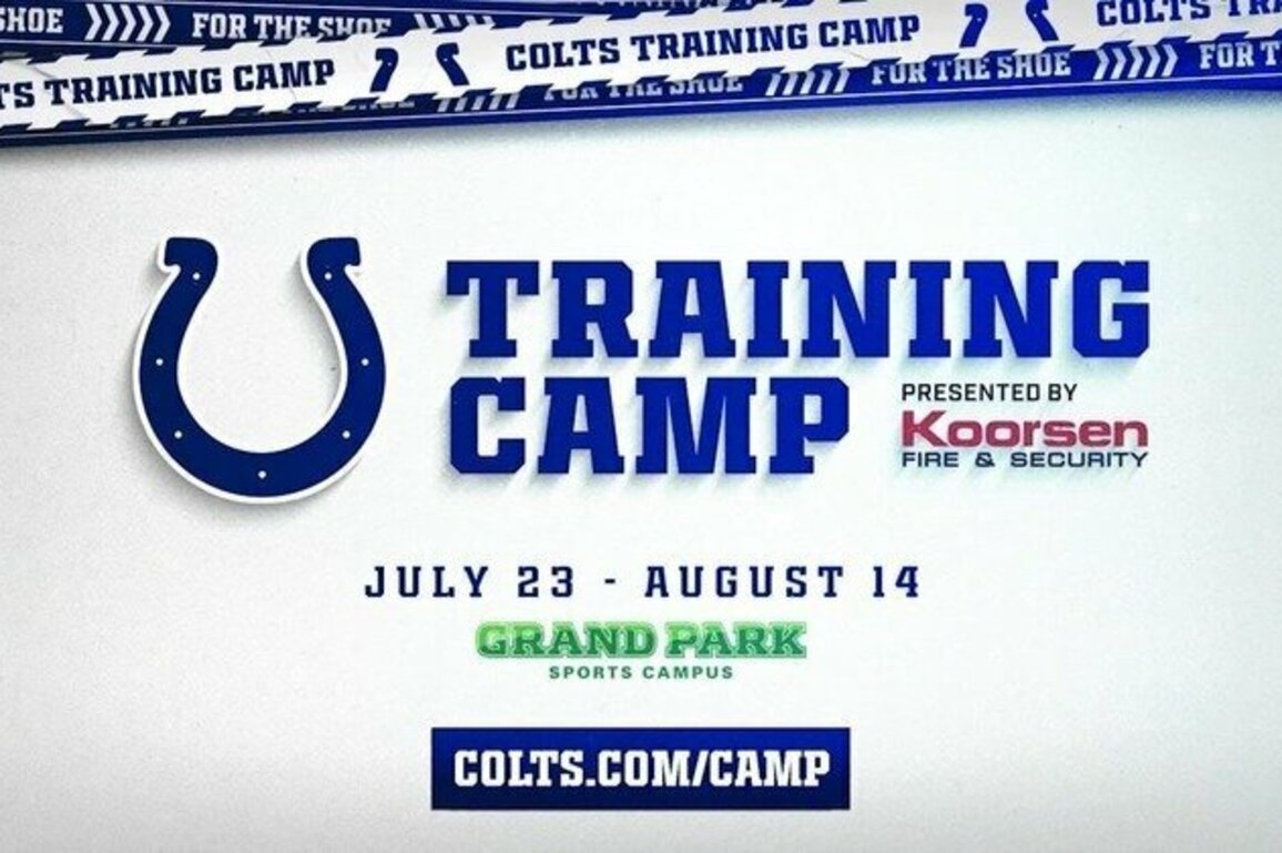 The Week Ahead 2025 Colts Training Camp: August 4 -10