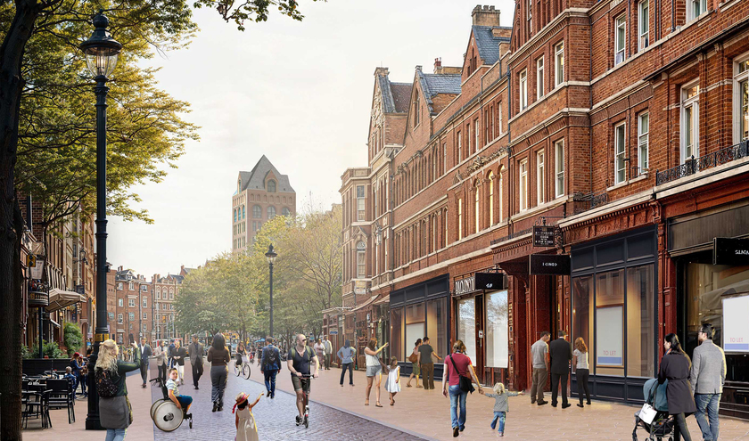 © Based on the Create Streets image published by Labour in June 2024 (c) Heatherwick Studio