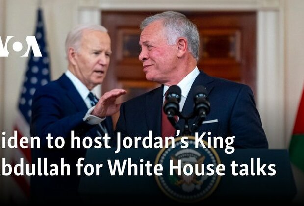 Biden hosts Jordan&#039;s King Abdullah for White House talks