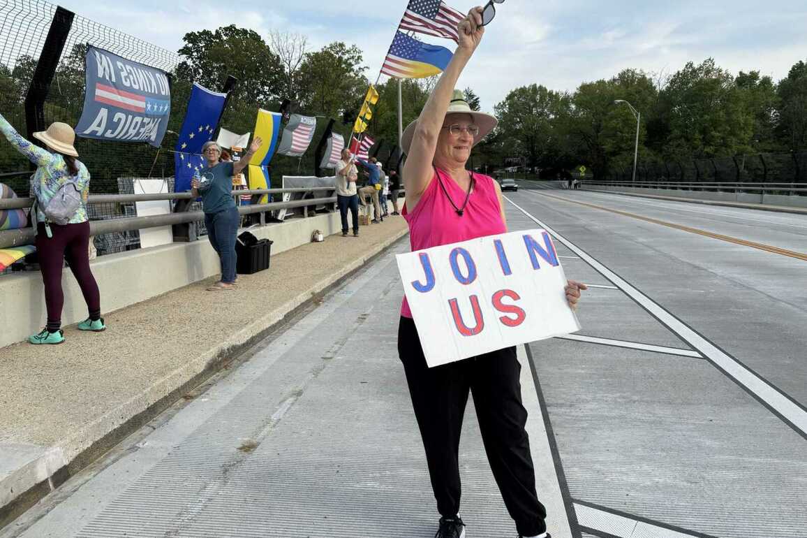 Large protests planned on Langston Blvd and over I-66 before military parade