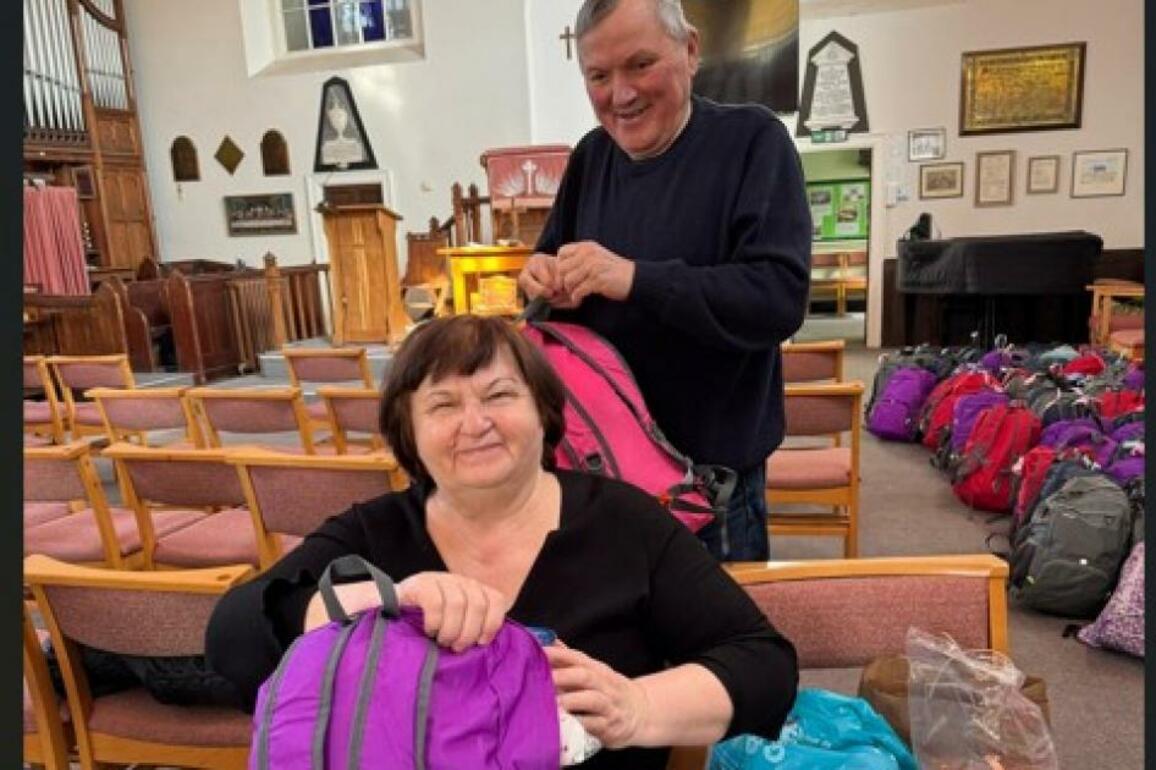 Thornbury volunteers send aid to mums and babies in Ukraine