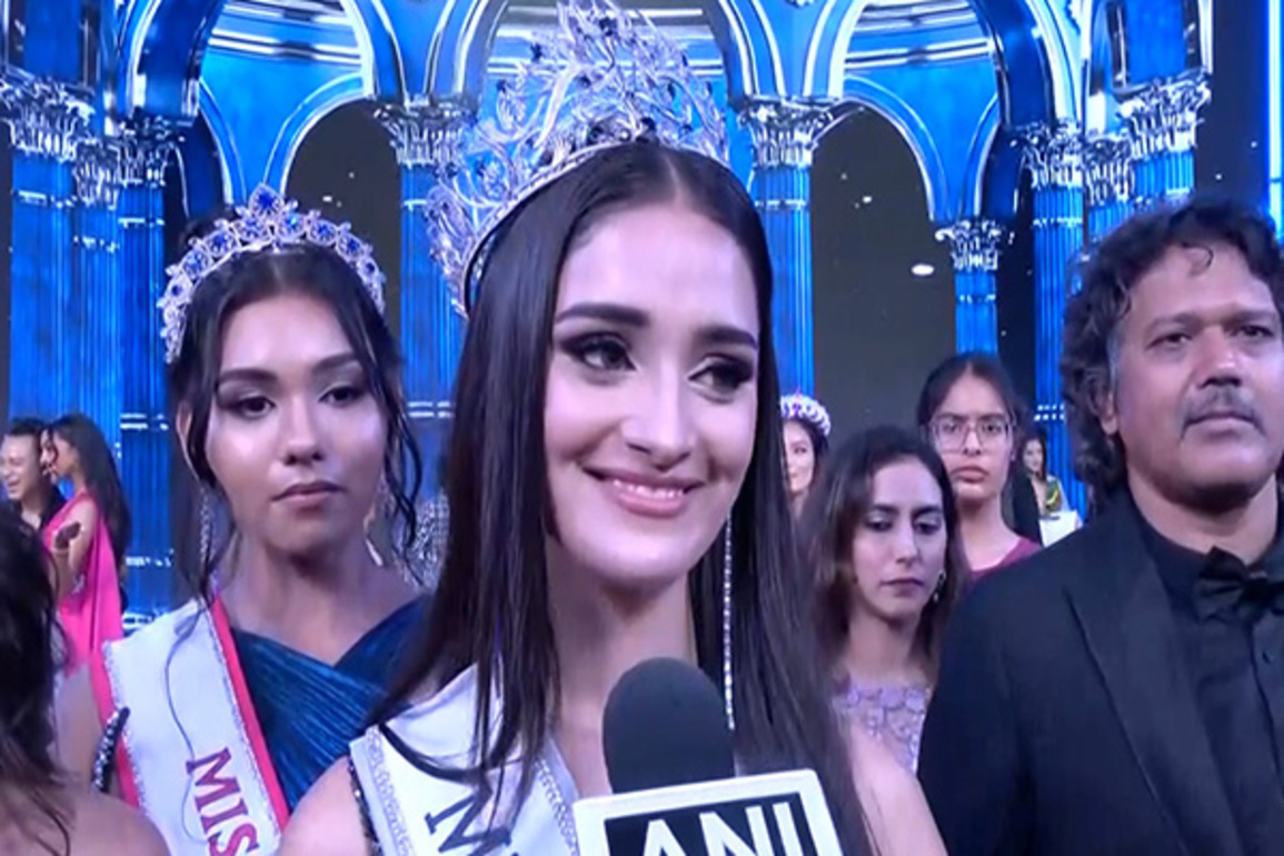 Manika Vishwakarma crowned Miss Universe India 2025, says "I aim to do my best to represent India"