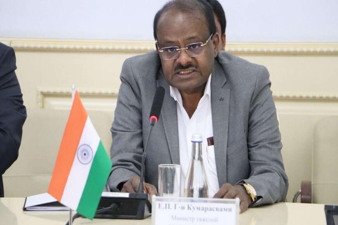 India, Kyrgyzstan move to bolster trade ties; Union Minister HD Kumaraswamy holds bilateral talks in Bishkek