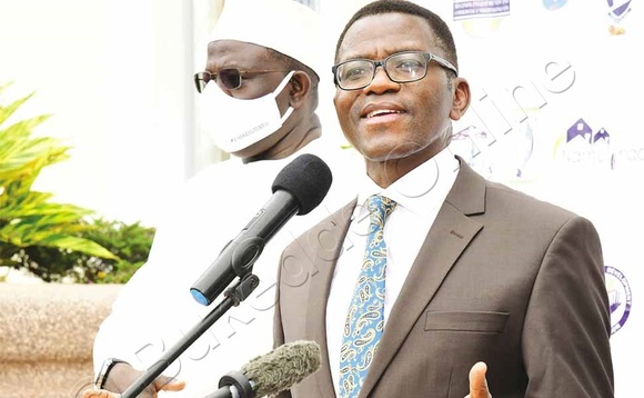Katikkiro Mayiga ng’ayogera. Katikkiro Mayiga ng’ayogera.