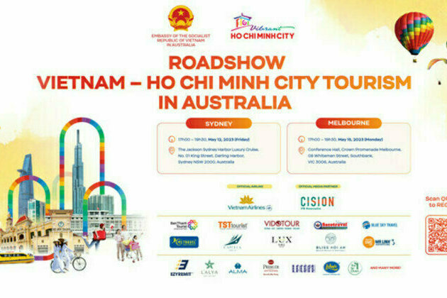 Join us at Roadshow Vietnam - Ho Chi Minh City Tourism in Australia 2023