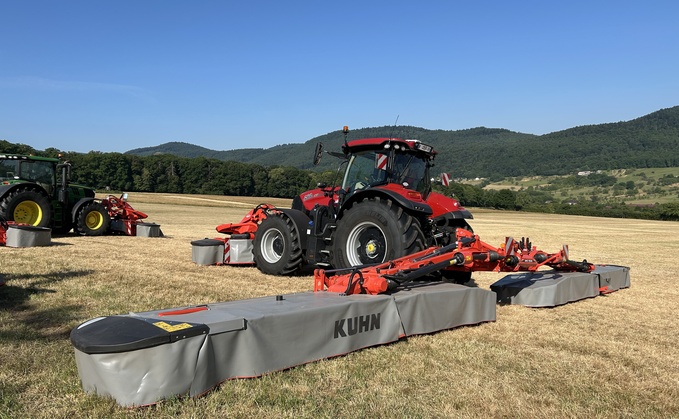 Kuhn debuts its widest ever mower