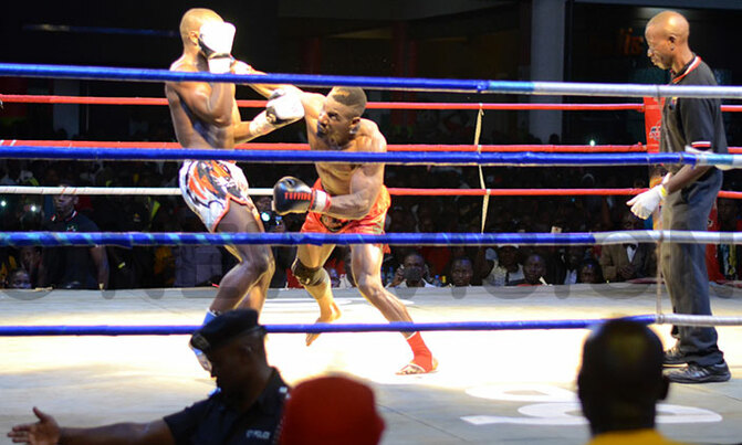 Golola knocks out Semata Golola knocks out Semata