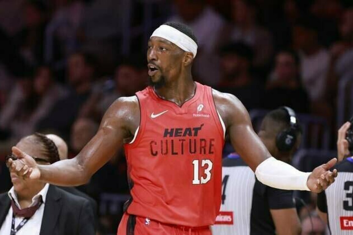 Heat C Bam Adebayo 'feels fine' after knee contusion