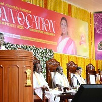 President Murmu graces convocation ceremony of Tamil Nadu Central University
