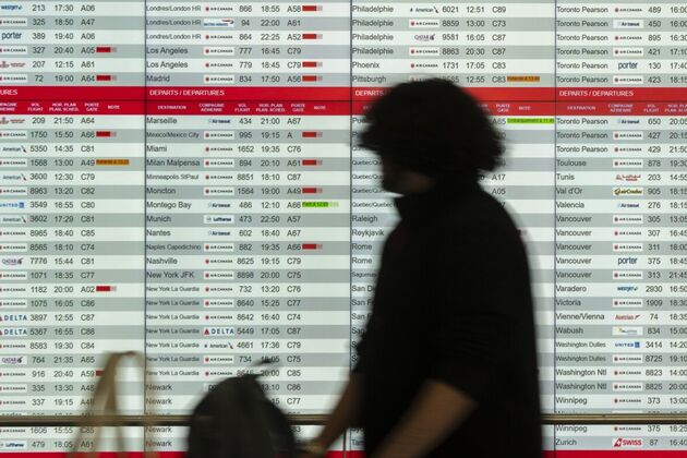 Air Canada suspends operations as flight attendants go on strike