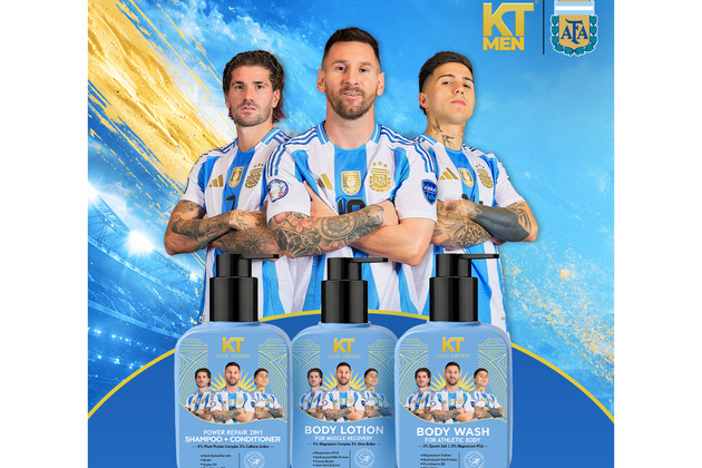 KT Men Teams Up with Lionel Messi and Argentina Football Association for GOAT Grooming Range in India, targets Rs. 200cr