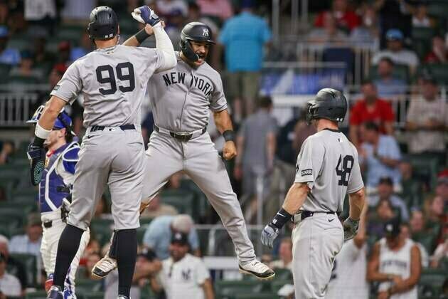 Yankees, after battering Braves' bullpen, striving for series win