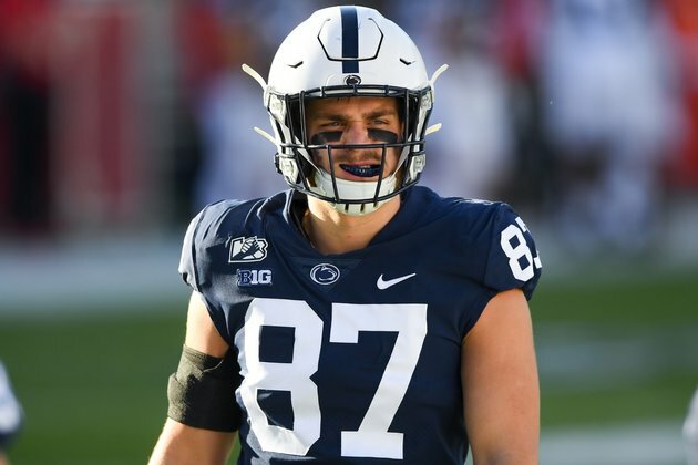 Penn State loses TE Freiermuth to season-ending surgery