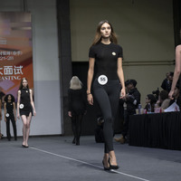CHINA-BEIJING-FASHION WEEK-MODEL CASTING (CN)