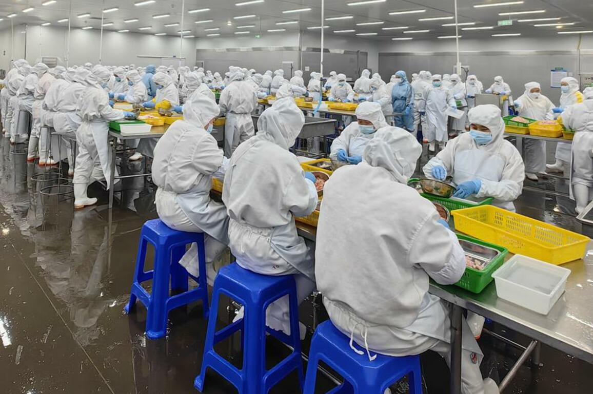 Mountain factory powers seafood processing for global markets