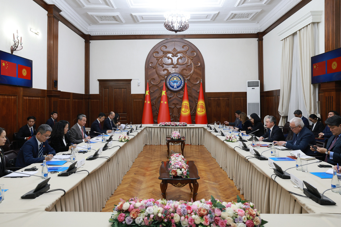 KYRGYZSTAN-BISHKEK-CHINA-WANG YI-FMS-STRATEGIC DIALOGUE