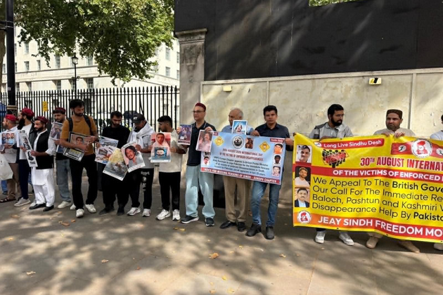 Enforced disappearances persist as Sindhi, Baloch, Pashtun activists protest in London