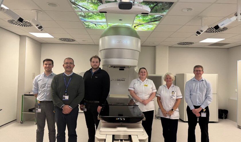 The team at the Lingen Davies Centre ©  Shrewsbury and Telford Hospital NHS Trust 