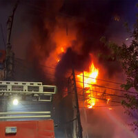 Haryana: Fire breaks out at showroom in Gurugram