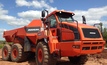 The Doosan DA30-5 articulated dump truck