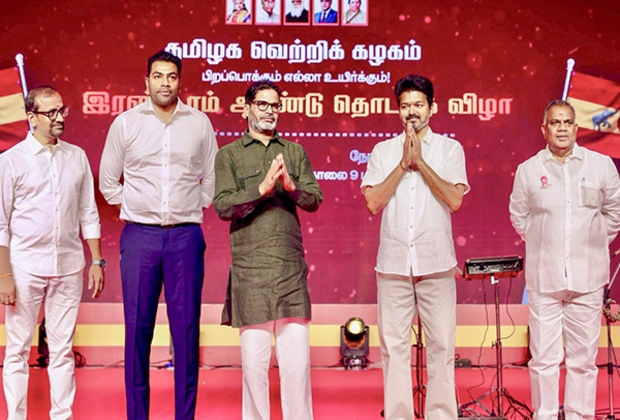 "Vijay is the new hope for Tamil Nadu": Prashant Kishor supports TVK