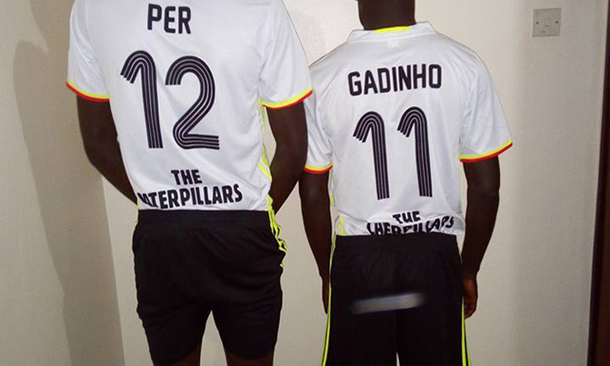 Onduparaka unveil a new jersey Onduparaka unveil a new jersey