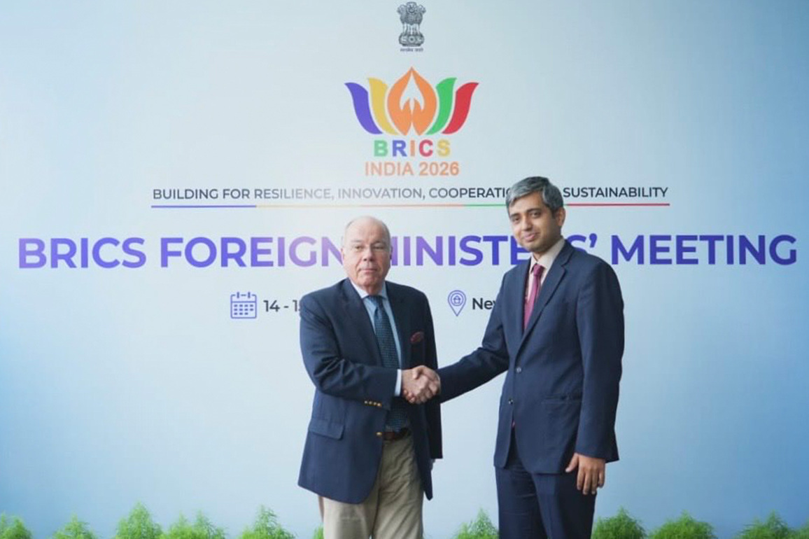 Brazil FM arrives in India for BRICS Foreign Ministers' Meeting