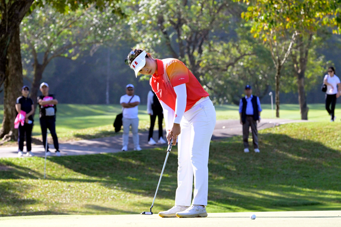 (SP)CHINA-15TH NATIONAL GAMES-GOLF-WOMEN-FINAL (CN)