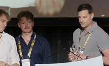 The Capricorn team accepts the 2026 Craig Oliver Award