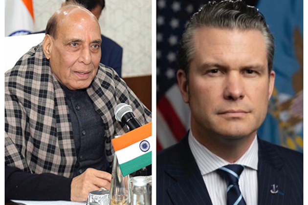 Rajnath Singh, Hegseth discuss ways to augment defence ties with focus on expanding industry collaboration