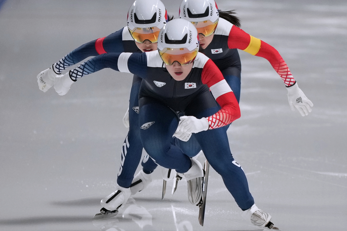 (SP)CHINA-HARBIN-ASIAN WINTER GAMES-SPEED SKATING-WOMEN'S TEAM SPRINT(CN)