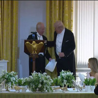 Britain's King Charles III gifts Trump WW2 submarine bell to signal US-UK unity