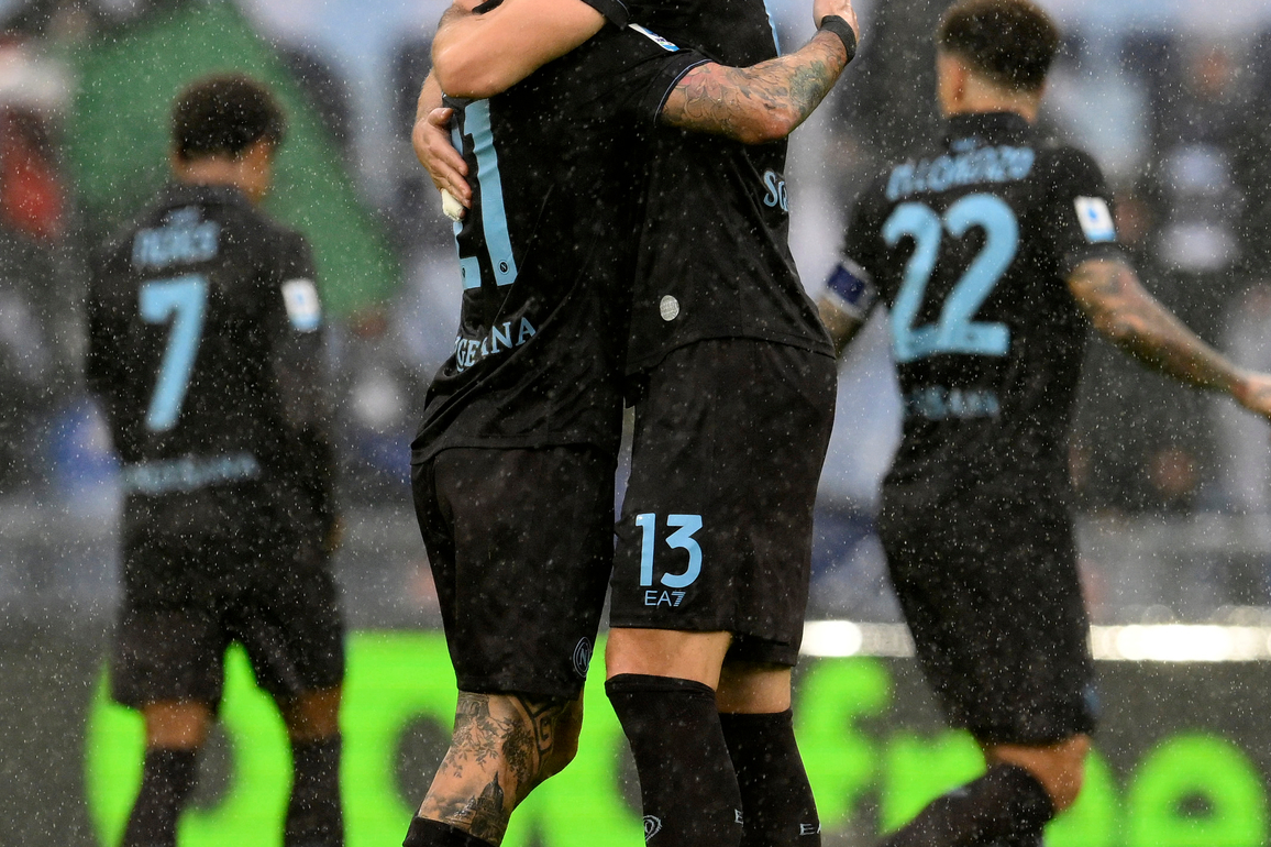 (SP)ITALY-ROME-FOOTBALL-SERIE A- LAZIO VS NAPOLI
