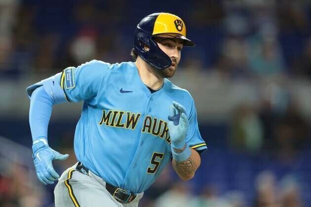 Brewers work to overcome injuries in rematch vs. Marlins