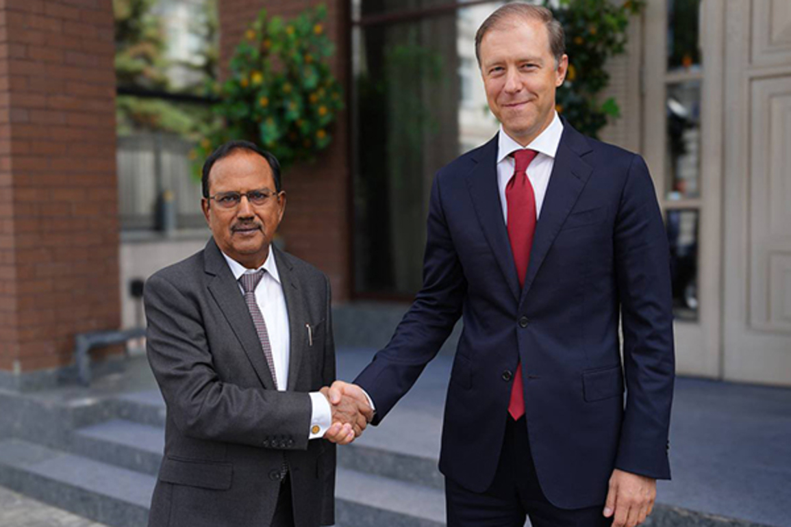 NSA Doval meets Russia's First Deputy PM, discusses defence and strategic projects